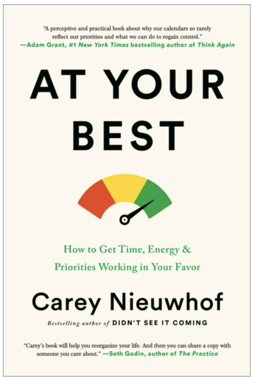 Book Cover for At Your Best by Carey Nieuwhof